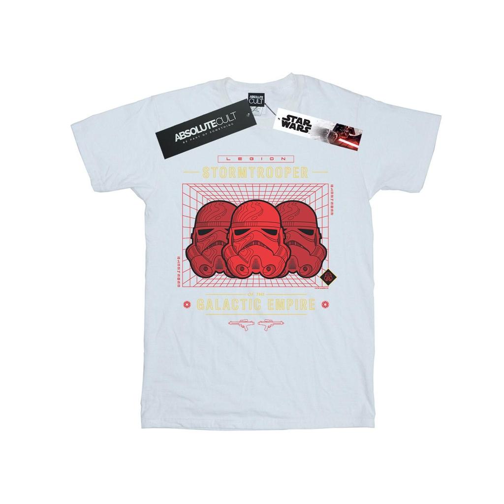 Star Wars Mens Stormtrooper Legion Grid T-Shirt