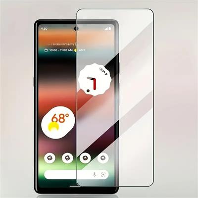 Pixel 8 Pro Clear Tempered Glass Displayschutzfolie für Google Pixel 6 6A 7 7A 8 8A 5 5A 4A 4 3 3A XL Glasfolie HD Displayschutz