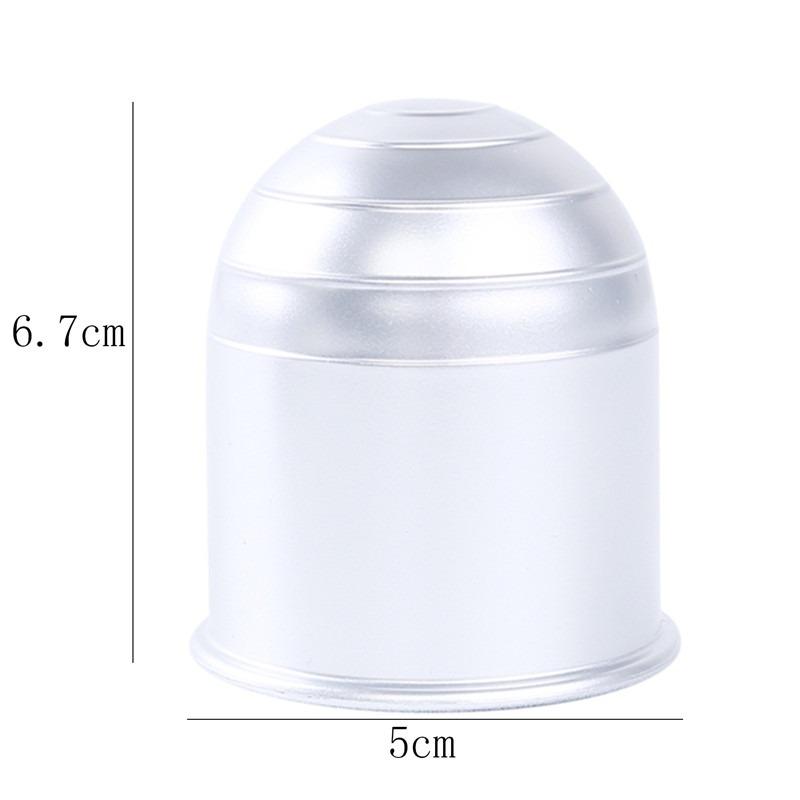High-capacity Universal 50MM Trailer Accessories Black Trailer Ball Cover Tow Bar Ball Cover Cap Hitch Protection Car Styling