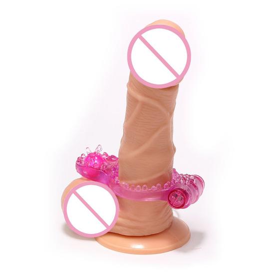 Male Butterfly Penis Vibrator Ring Cock Lock Time Delay Stimulator Adult Sex Toy