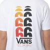 Vans Rolling Forward Letter Logo Graphic Print American Vintage Crew Neck Short Sleeve T-Shirt Men T-Shirts White VN0A5F3FWHT