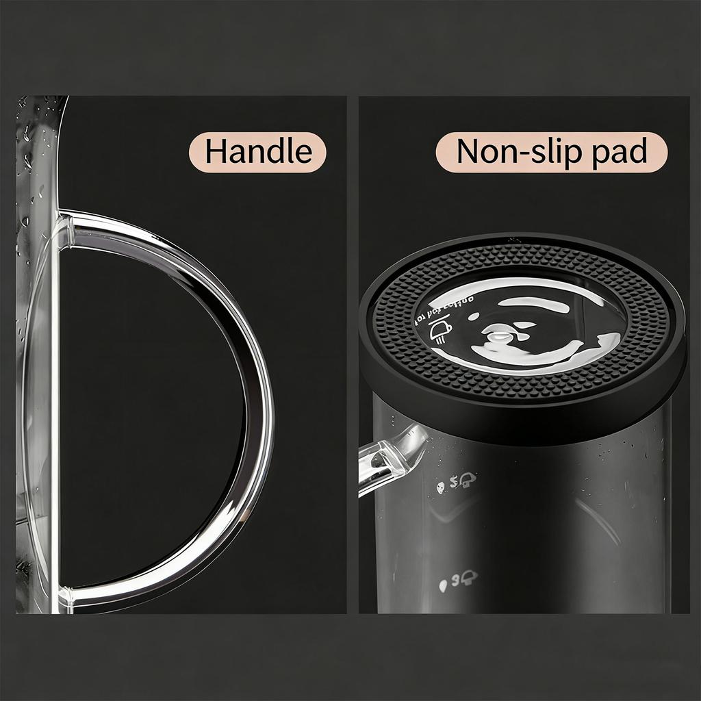 Delicate French Press Coffee Maker With Sturdy Borosilicate Glass And Rusts Proof Nonrust Steel Filter Coffee Presses