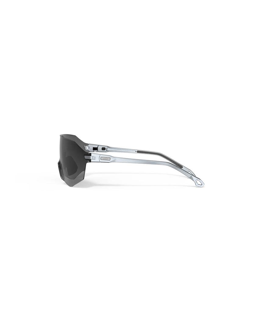 Deobeulyutidi Pacer Sports Sunglasses Silver/Smoke Mirror