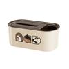 Rectangular Tissue Storage Box Plastic Napkins Dispenser Creative Tissue Holder  Household