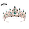 Diamond Appearance Crown Women Sparkling Rhinestones Inlaid Bridal Tiara Secure Fit Rhinestone Lightweight Princess with Curved Ends Pins Hair