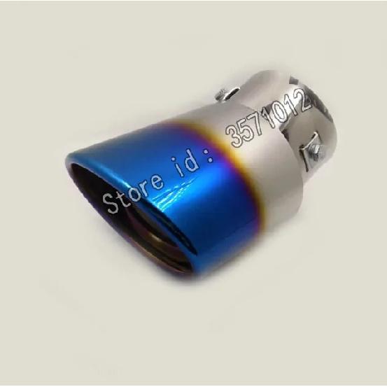 Car Cover Muffler Back Pipe Dedicate Exhaust Tip Tail Outlet Ornament Vent For Toyota Highlander 2015 2016 2017 2018