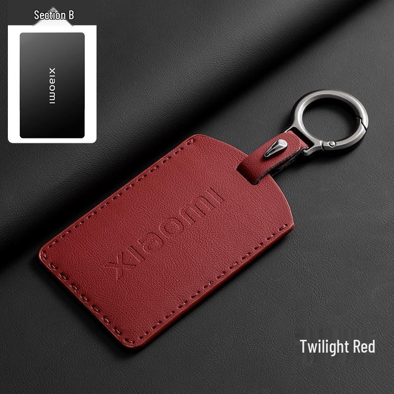 Xiaomi SU7 Coral Orange Car Key Shell with Buckle