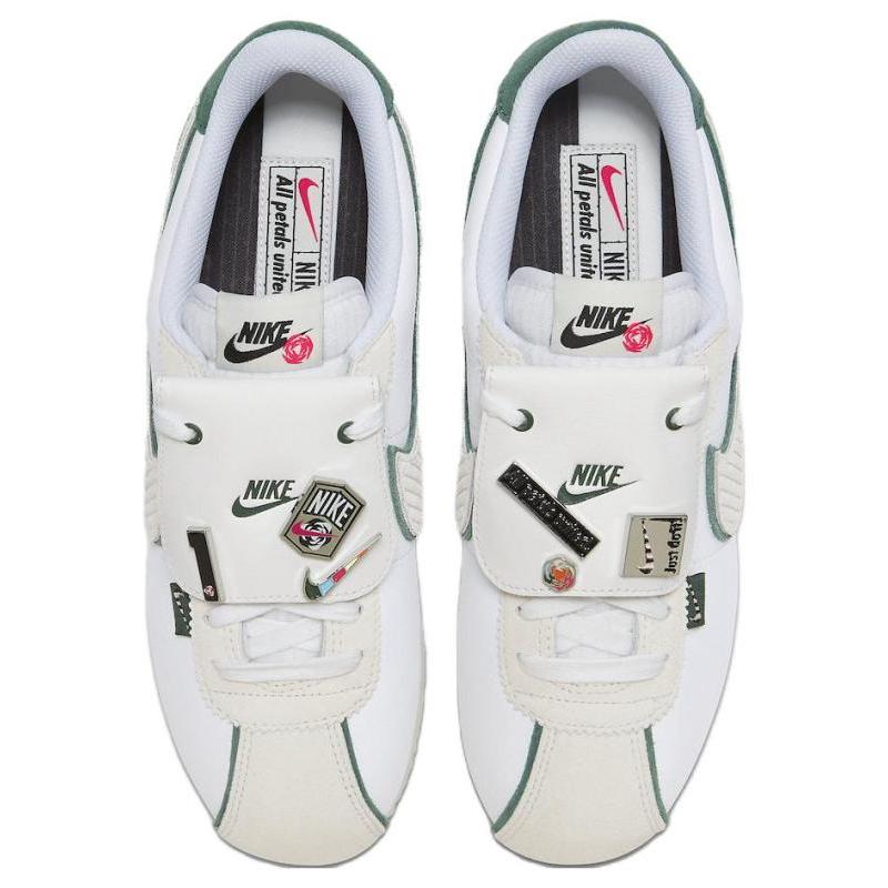 Nike Cortez All Petals United White Green Women's Sneakers FQ0259-110