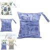 Durable Asenappy Digital Print Baby Diaper Bag With Waterproof Dual Zippers