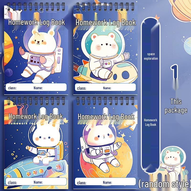 Primary School Students  Cute Classwork Notebook: Grades 1-3