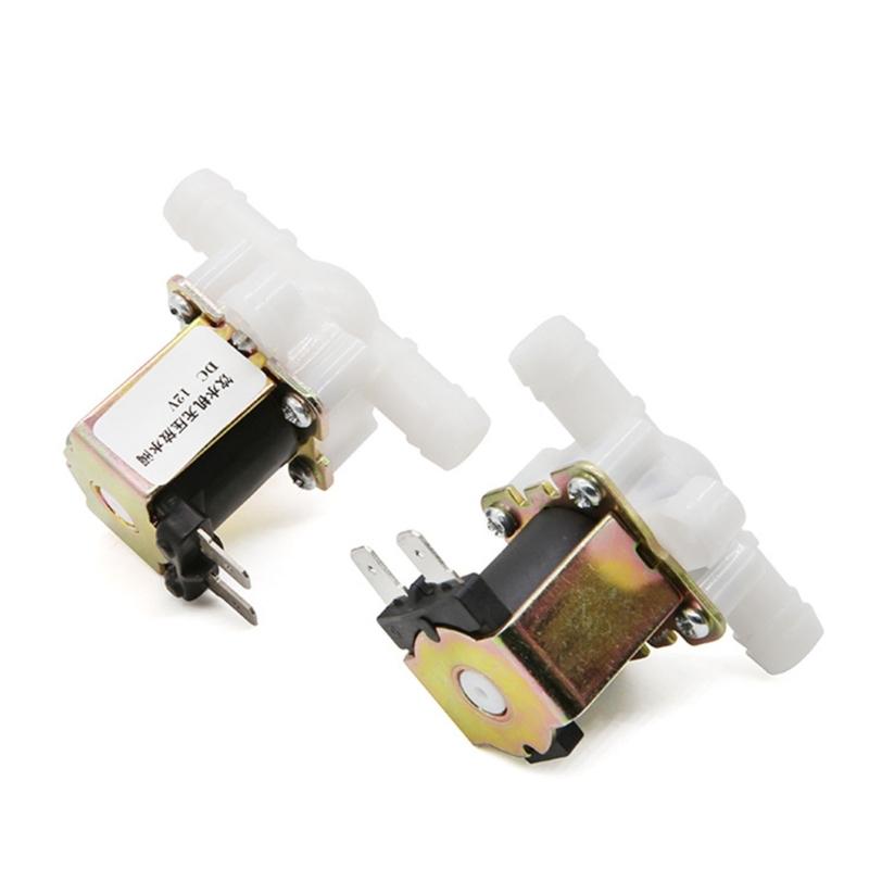 220V/12V/24V Normally Closed Solenoid Valves Water Inlet Flows Switches 12mm Water Dispenser Water Valves Enduring