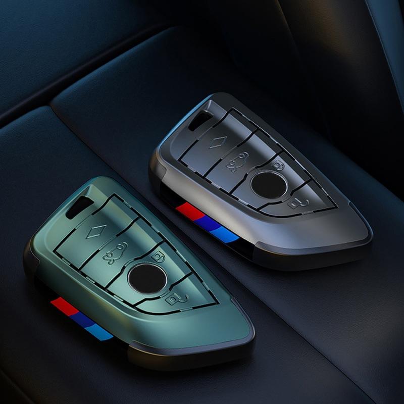 Applicable To BMW 3 Series 5 Series Blade Key Set 1 Series 2 Series Sports Shell X5X3X6X1 Carbon Fiber Pattern All-inclusive Coating Buckle