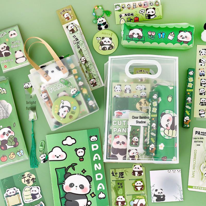 Sevimli Panda Okula Dönüş Kırtasiye Hediye Seti