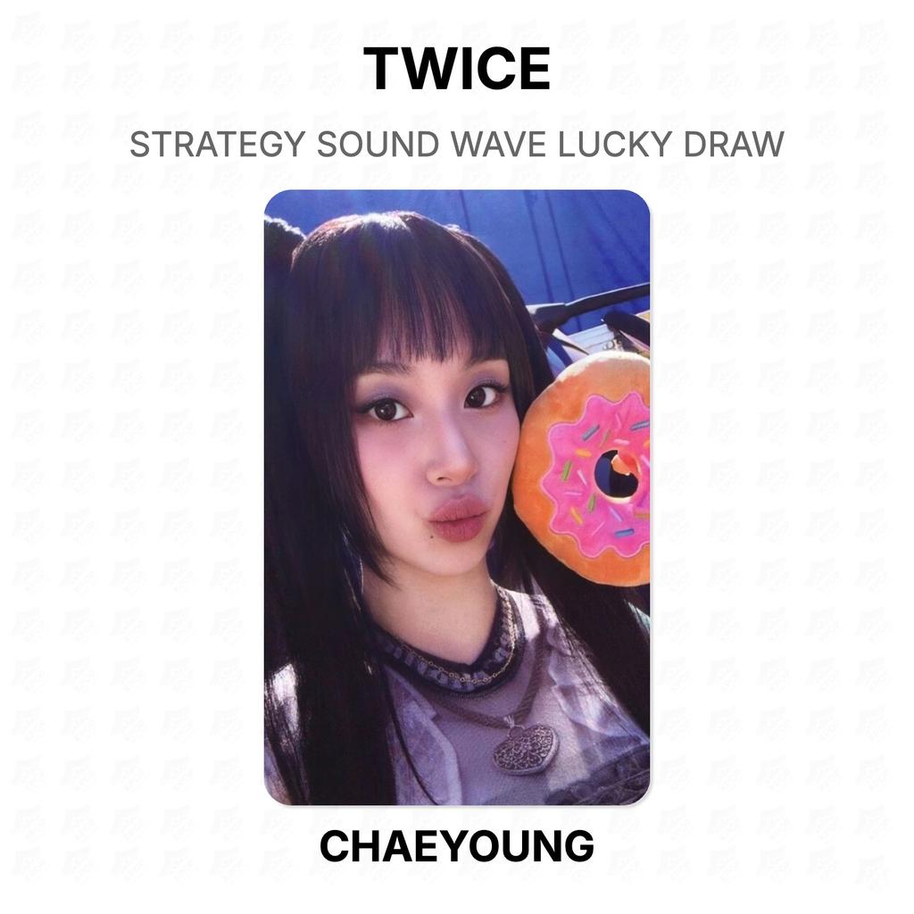 Twice STRATEGY ONDA SONORA SORTEIO OFICIAL Fotocarteira Oficial