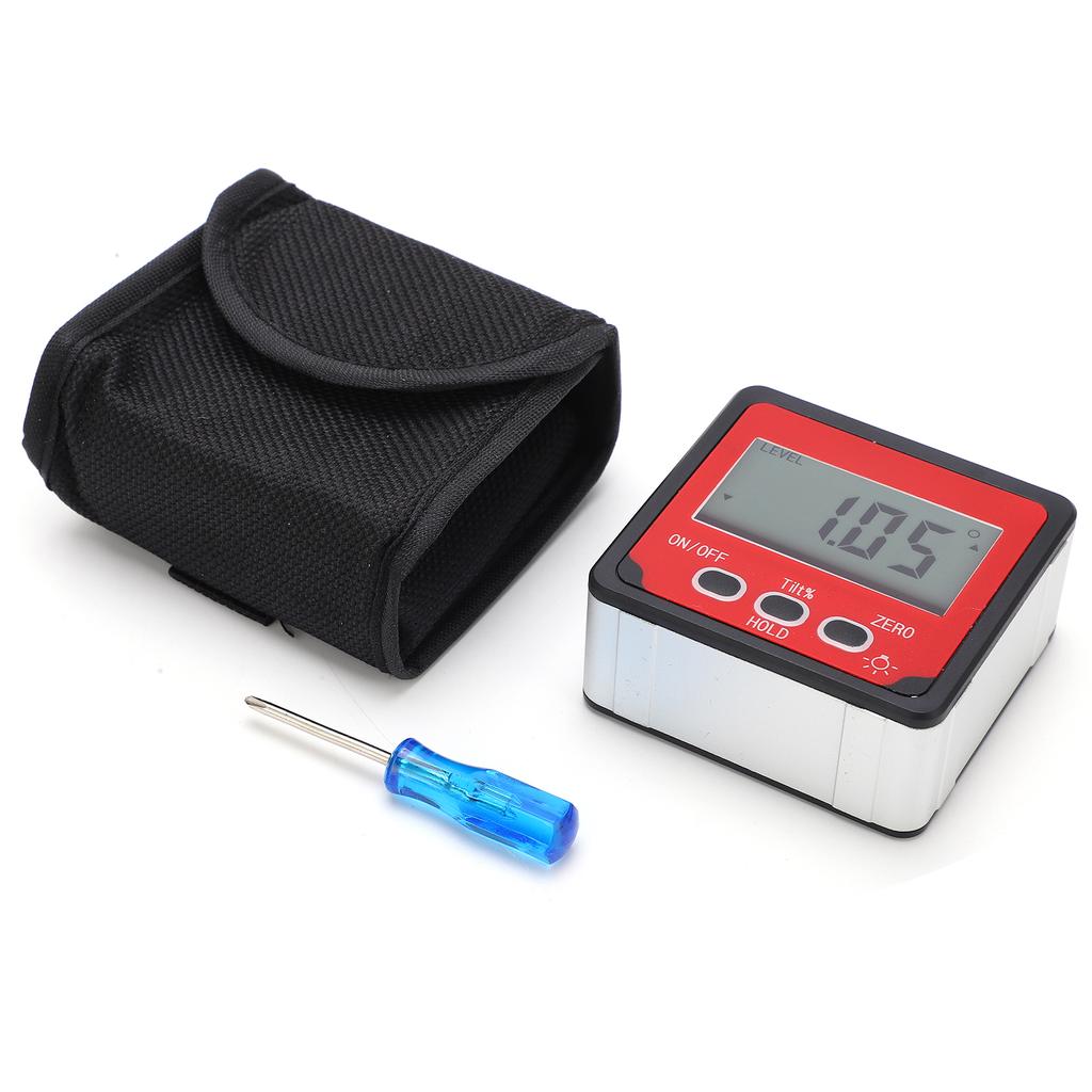 Magnetische Digitale Wasserwaage Winkelmesser Messgerät Digitaler Neigungsmesser Winkelfinder Messinstrument