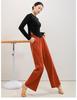 Spring & Autumn Loose High-Waist Wide-Leg Pants for Adult Female Modern Dance