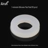 Silicone 4-Point Mesh Sealing Ring and Flat Washer for 6-Point Water Heater, Faucet, Pipe, Hose, and Shower Head (1-Inch)
