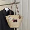 Beach Tide Niche Casual Women's Spring Commuting Large-capacity Straw Woven Bag Women's Shoulder Tote Bag