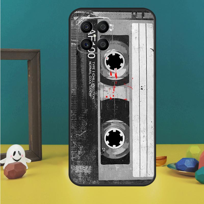 Cassette Tape Case For Honor Magic 5 6 7 Lite Honor 200 Pro 50 70 90 Lite X9b X9a X8b X8a X8 X9 X9c Cover