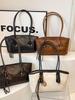 2025 New Women's Autumn/Winter Retro Textured Shoulder Handbag Tote
