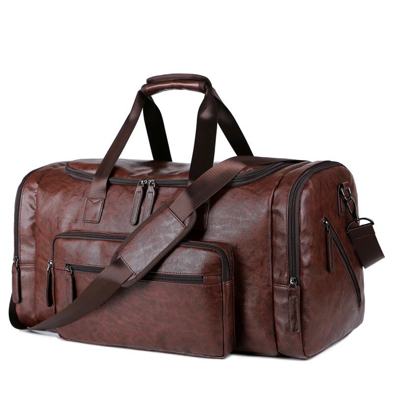 Vintage Men`s Extra Large PU Leather