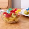 10ks vidlička na ovoce Tvar dinosaura Dort Ovocné párátko Opakovaně použitelné výběry jídla pro děti na Bento Lunch Decoration