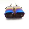 Stainless Steel Blue-Plated Exhaust Tailpipe for Corolla, Fox, Vitara, Vezel, XRV, Fit