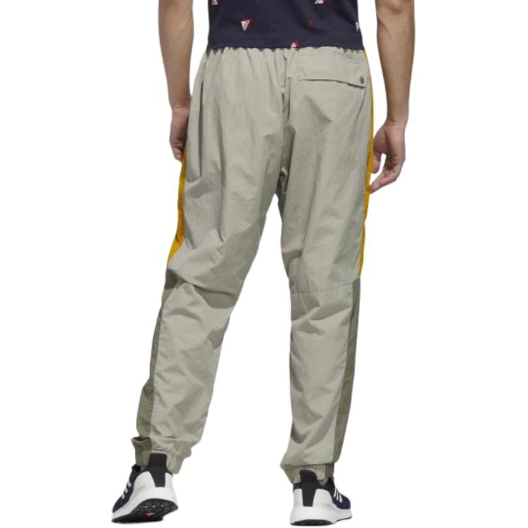 adidas Three Stripes Sports Pants Men's Feather Gray GE0392