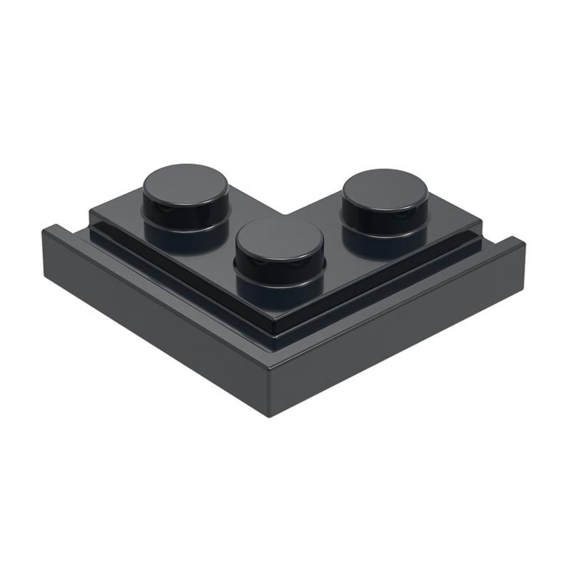 MOC 10PCS 3 Special Modified Building Blocks Slotted Right Angle Three Holes Particle Idea DIY Toys Children Birthday Gifts