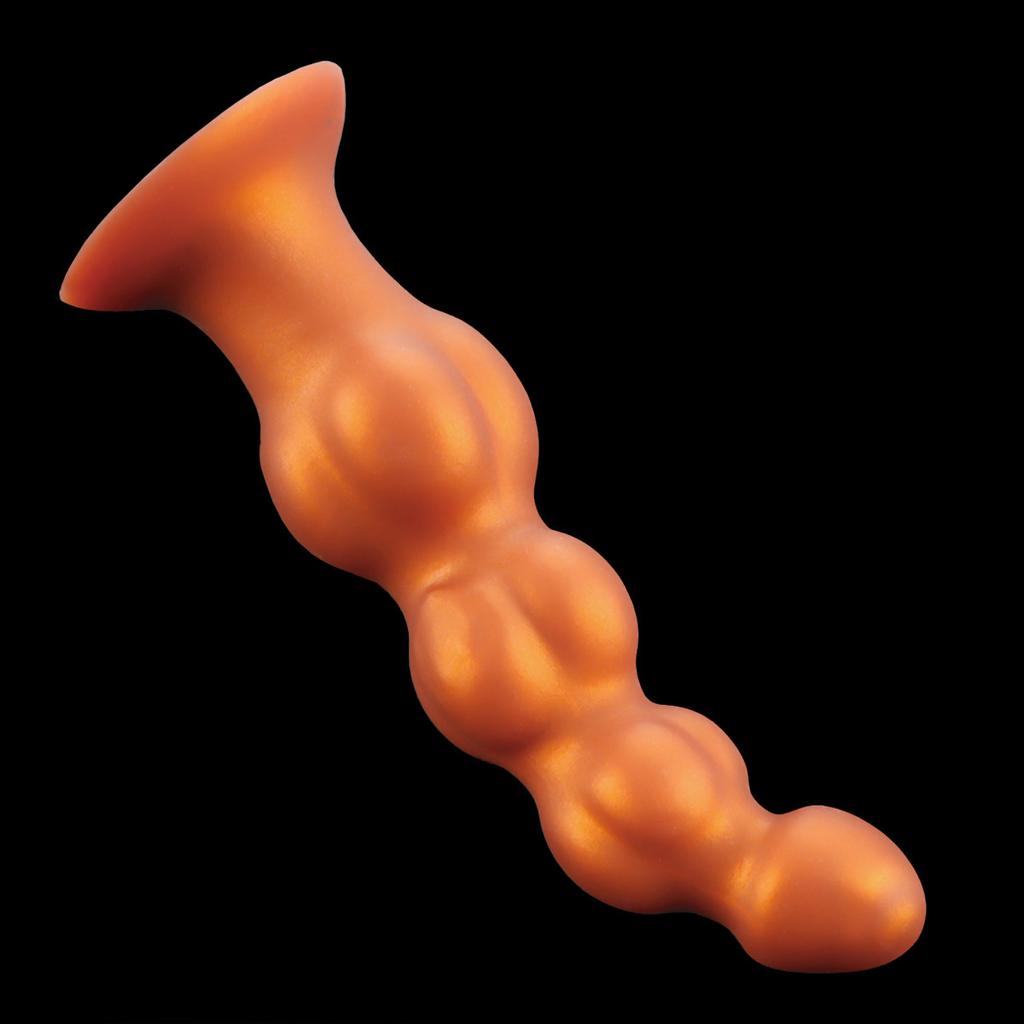 4-Bead Anal Beads Heteromorphic Anal Expander Unisex SM Sex Toy Backdoor Pleasure Tool for Adult Masturbation