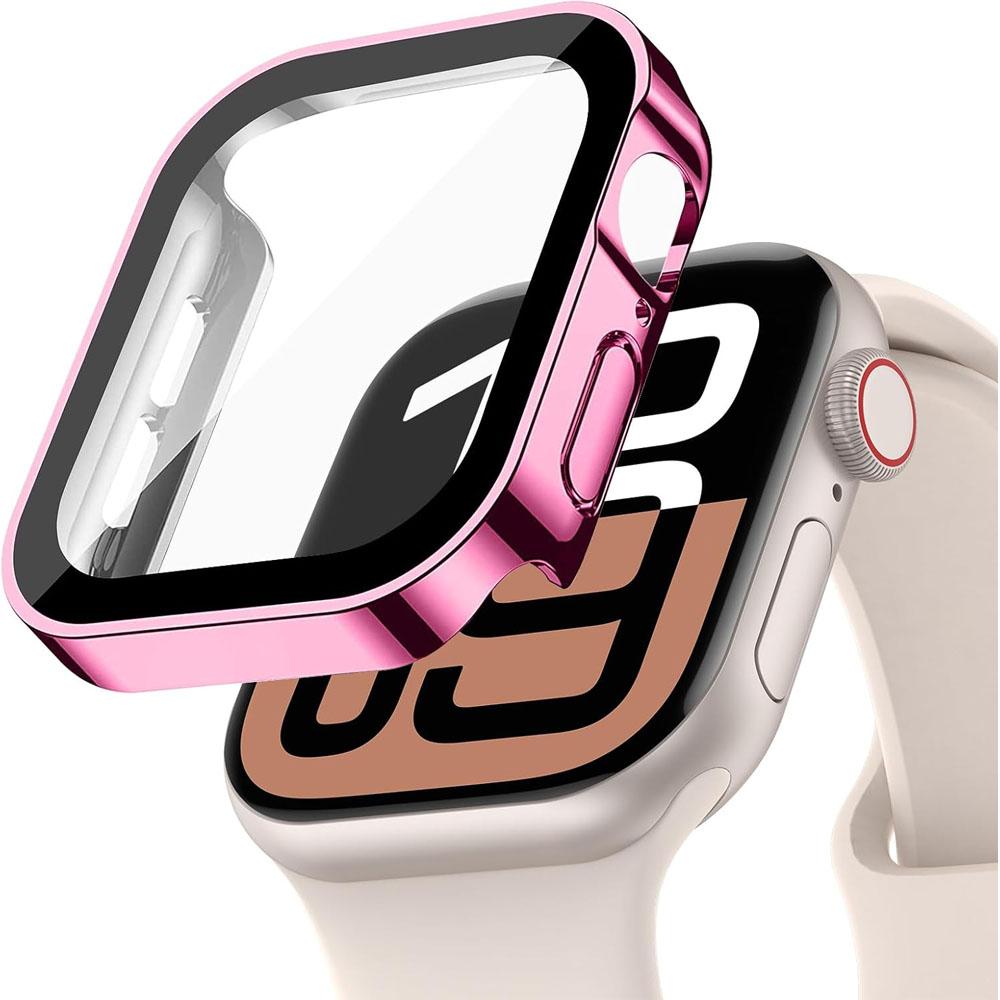 Screen Protector for Apple Watch Case 46mm 42mm 45mm 44mm 49mm 41mm 40mm Tempered Glass iWatch Series 10 7 8 9 SE 6 5 4 Ultra 2