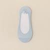 1 Pair Summer No Show Socks for Women, Thin Breathable Cotton Ice Silk Liner Socks, Non-Slip Low Cut Hidden Socks for Flats, Comfortable Invisible