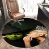 Witch Chair Mat Round Rug Office Carpet, Non Slip, Suitable for Living Rooms, Bedrooms,Decor1205943a