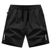 Men's Big Size Summer Quick Dry Beach Shorts Casual 5 Inch Sports Shorts Lightweight Breathable Elastic Waistband Drawstring
