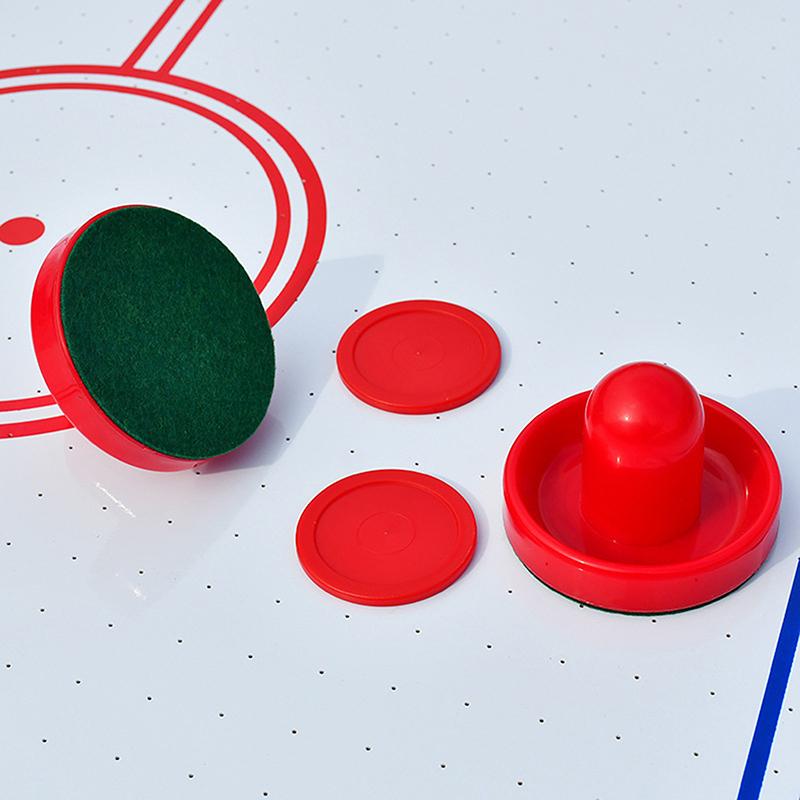 8Pcs/Set Standard Plastic 60Mm Strikers Air Hockey Pushers And Pucks Replacement For Game Tables Goalies Accessories