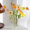 Artificial Flower with Stem Realistic Home Office Table Centerpiece Wedding Faux Flower Branch Fake Floral Arrangement Decoration Photo Prop