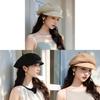 Classic Beret Hat For Women Summer Sun Protection And Breathability In Stylish Design