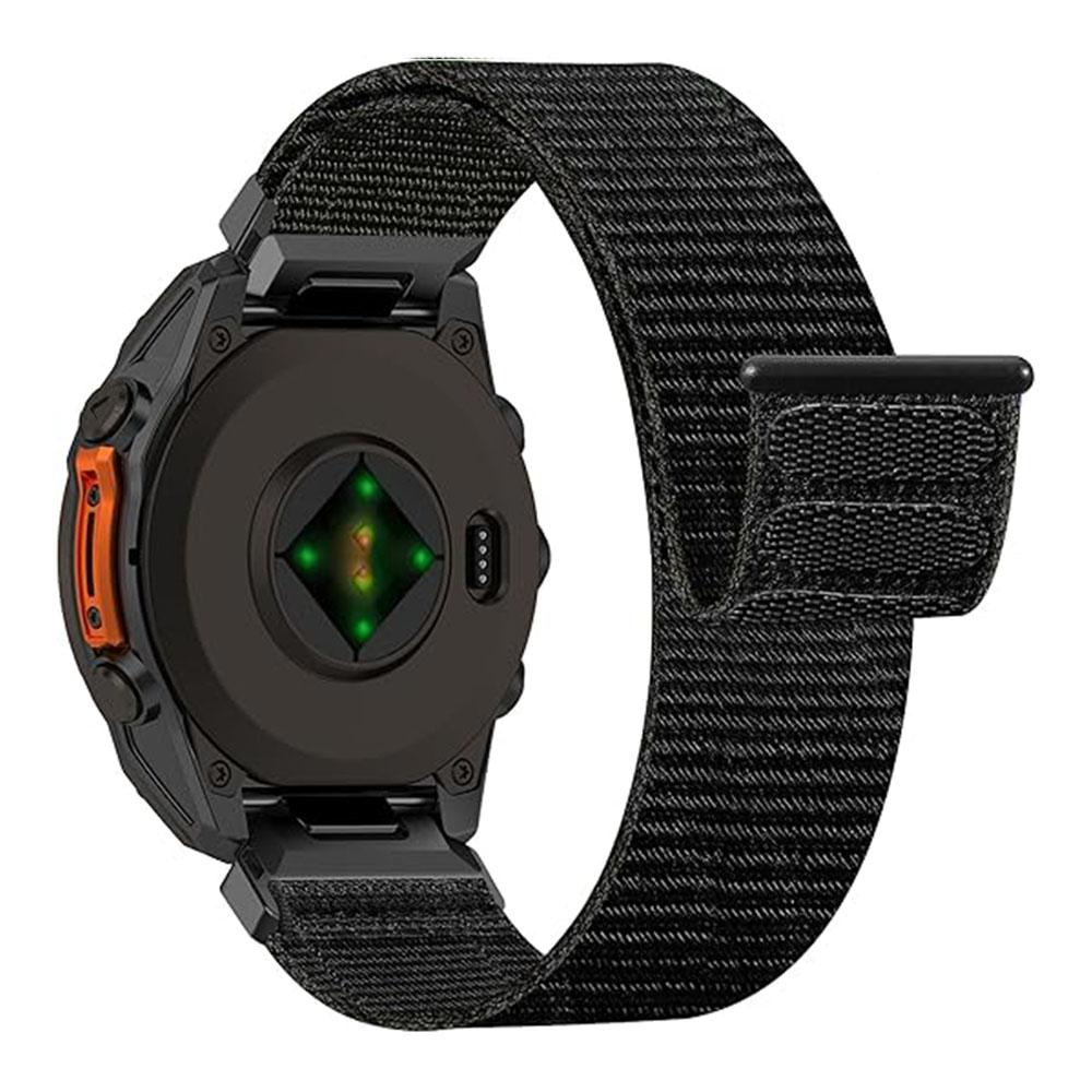 26 22mm Nylon Watch Strap for Garmin Fenix 8pro E 7X 7 6X 6 5plus/Forerunner 970 965 Quickfit Band Instinct 3 2X Loop Watchband