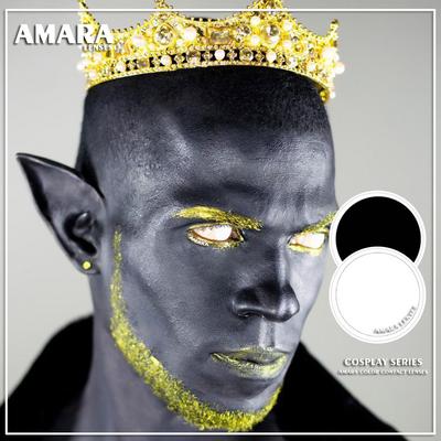 AMARA 1 Pair FULL Series Eye Cosplay Color Contact Lenses Cosmetic Halloween Contactlen