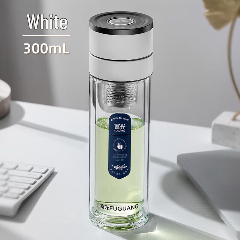 Fuguang Portable Glass Tea Infuser Bottle