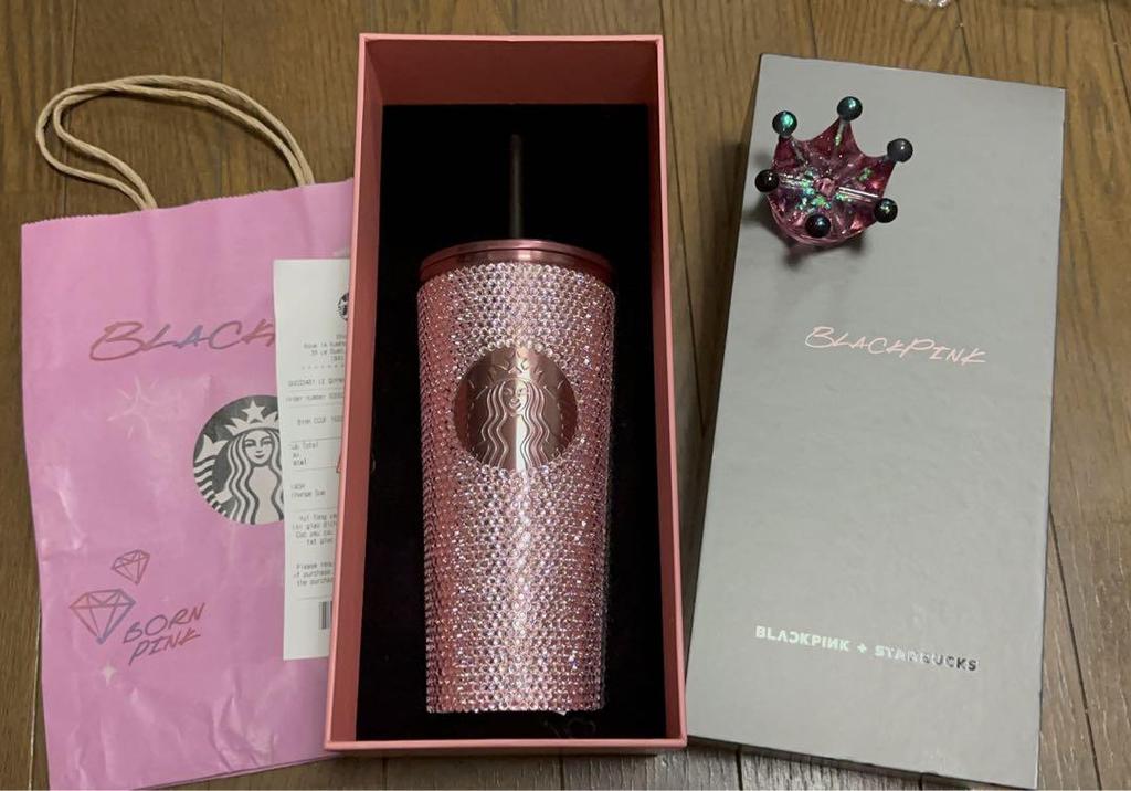 [USED] BLACKPINK x Starbucks collaboration tumbler