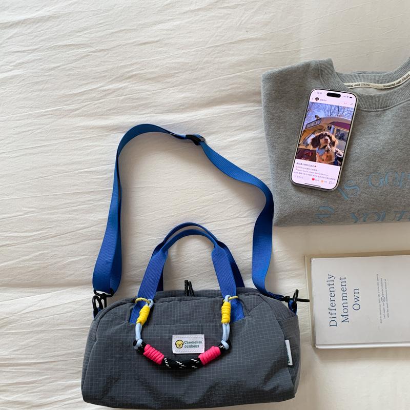 

New Fall Winter Single Shoulder Bag Stylish and Simple Handle Bag That Is Versatile and Has A Large Capacity for Crossbody Use сірий колір