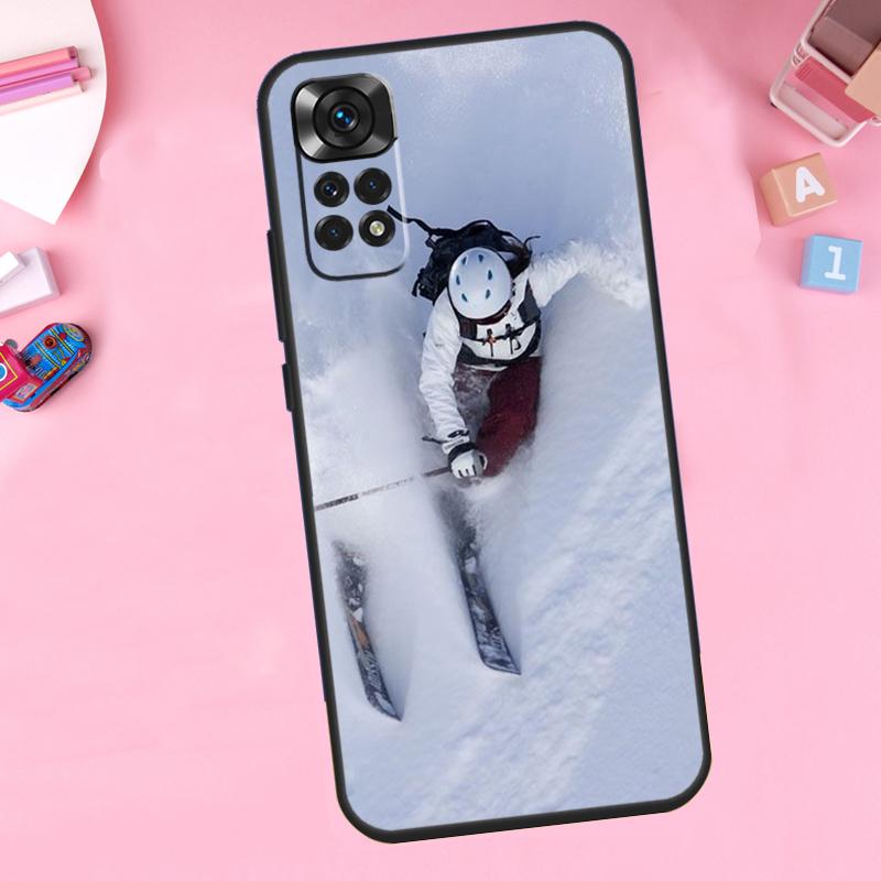 Ski Neige Snowboard Für Xiaomi Redmi Note 13 14 9 10 11 12 15 Pro Plus Handyhülle Für Redmi 15 C 14C 10C 12C 13C