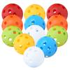 72MM 26 Holes Golf Practice Hollow Plastic Balls Airflow Balls for Swing Training