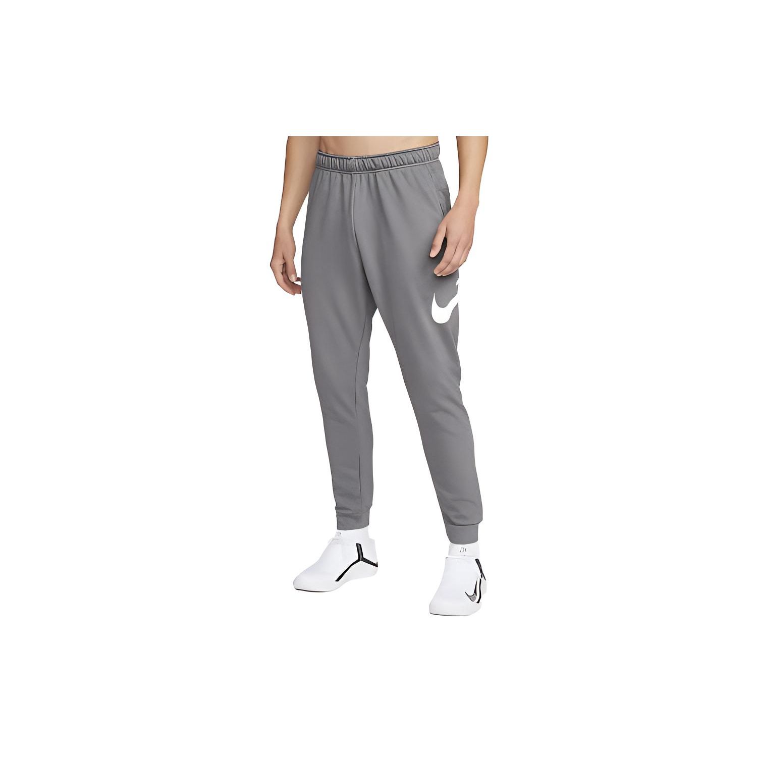 

Мужские брюки-джоггеры Nike Dry с графическим логотипом, темно-серые, CU6775-071 XXXXL