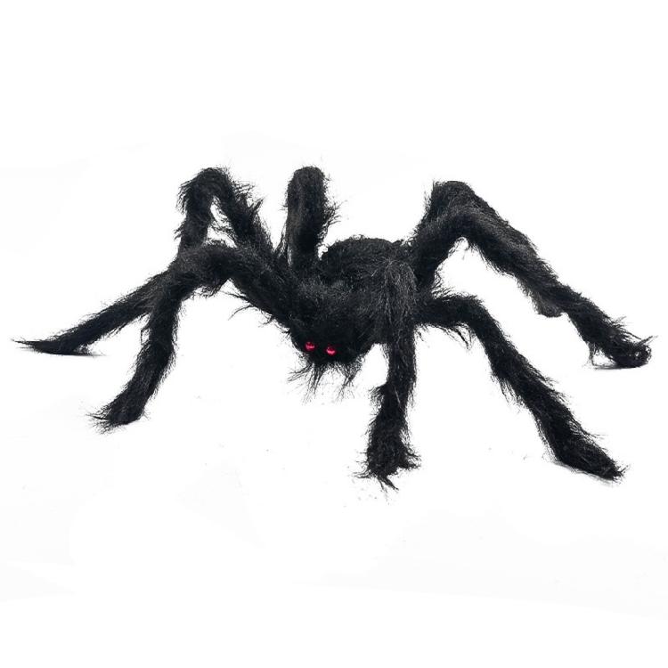 High Detail Realistic Large Spiders Halloween Decoration For Haunting House Bar Event And Horror Themed Party Setups