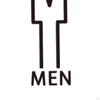 Acrylic Bathroom Door Accessories Restroom Washroom Toilet Symbol Signage Identification Sign for