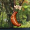 Elegant Alkaline Bread Dough Car Hanging Ornament Sturdy and Delicate Materials for Trendy Drivers and Collectors