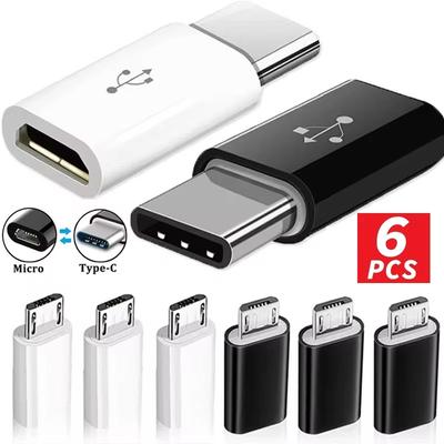 Micro USB na Type C Adaptéry pro Android Telefony OTG Konvertor USB C Samec na Micro Samice Konektory pro iPhone Tablet Xiaomi Huawei