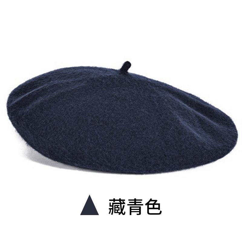 Acrylic Beret Winter Vintage Painter Hat Women's Fashion Beret